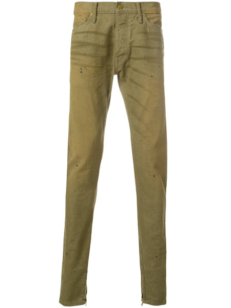  Fear Of God Whisker Detail Trousers - Green 