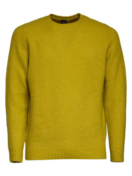  Fedeli Argentina Crew-neck Sweater - Yellow 