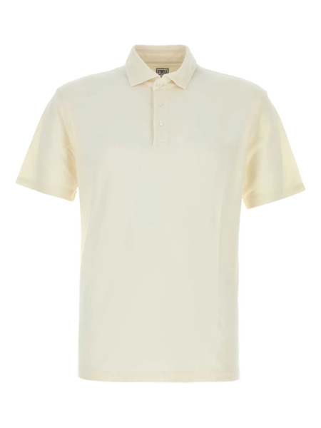  Fedeli Cotton Polo Shirt - Neutrals 