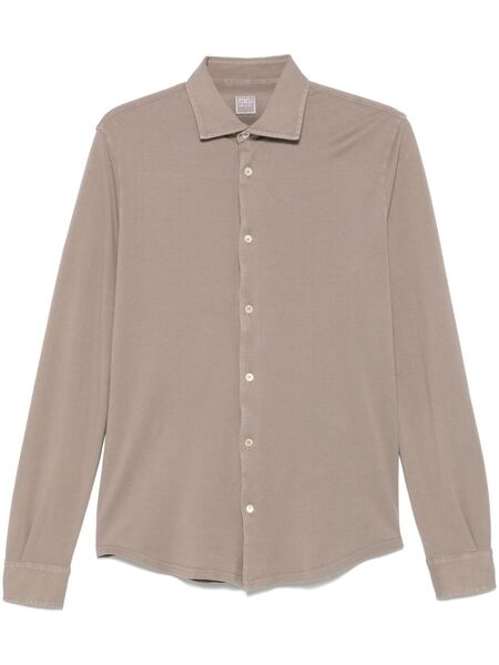  Fedeli Cotton Shirt - Neutrals 