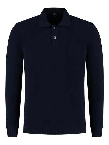  Fedeli Cotton Sweater - Black 