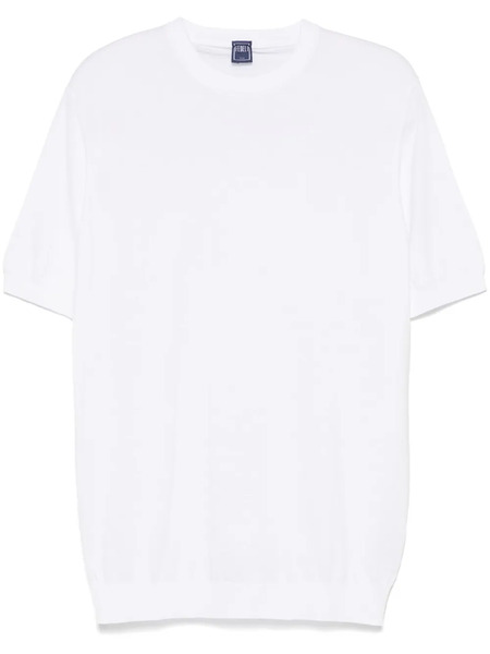  Fedeli Fine-knit T-shirt - White 