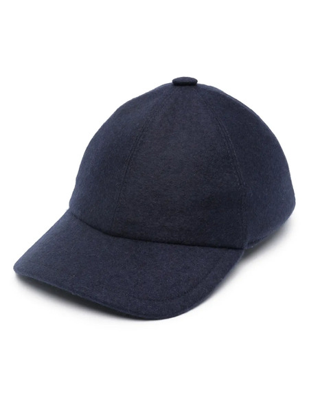  Fedeli Land Cashmere Baseball Cap - Blue 