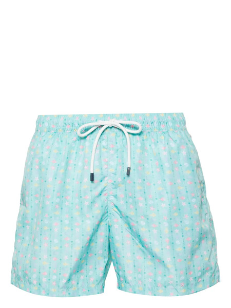  Fedeli Madeira Swim Shorts - Green 