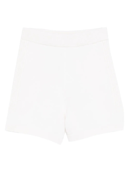  Fedeli Ribbed Beach Shorts - White 
