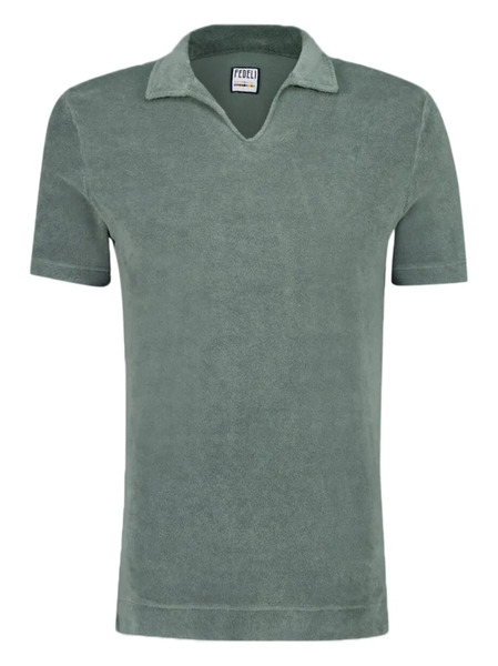 Fedeli Terry-cloth T-shirt - Green 