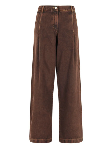  Federica Tosi Button-fastening Jeans - Brown 