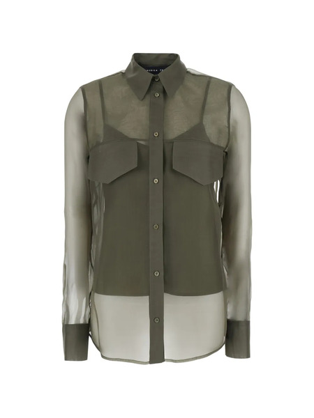  Federica Tosi Buttoned Pocket Shirt - Green 