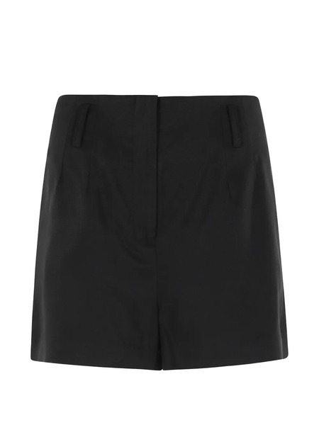  Federica Tosi Buttoned Shorts - Black 