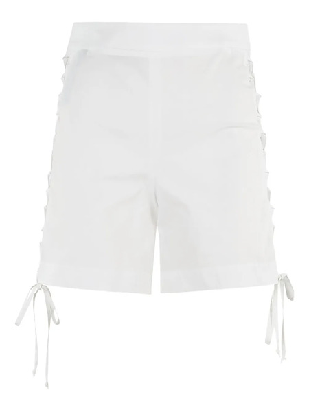  Federica Tosi Drawstring Detailing Shorts - White 