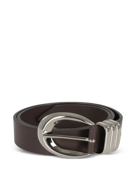  Federica Tosi Emily Leather Belt - Brown 