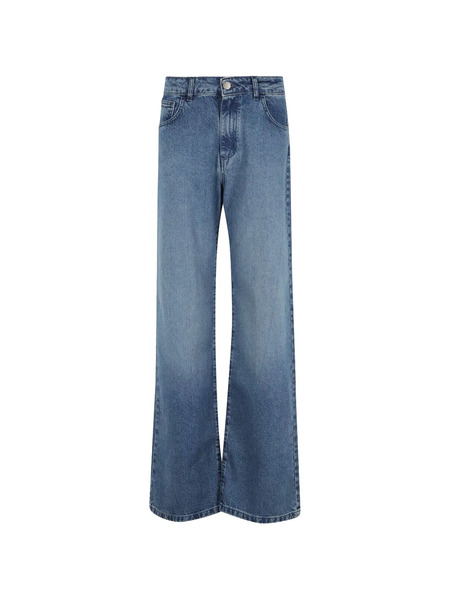  Federica Tosi Five-pocket Buttoned Jeans - Blue 