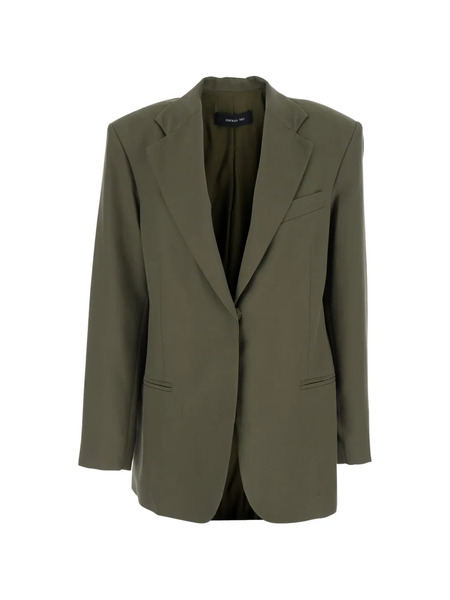  Federica Tosi Notched Blazer - Green 
