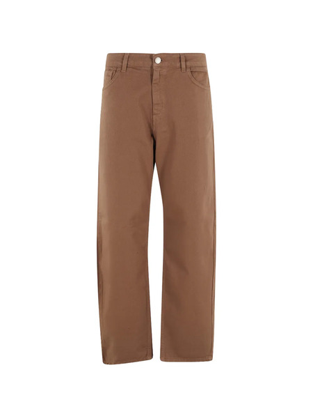  Federica Tosi Patch Pocket Jeans - Brown 