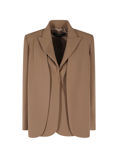  Federica Tosi Peak-lapels Blazer - Brown 