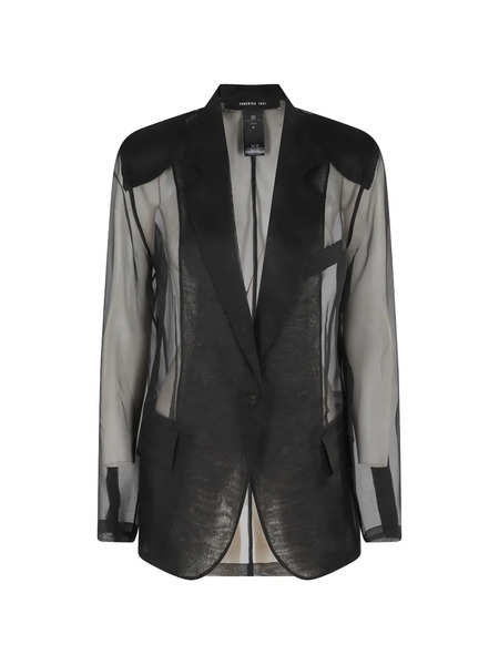  Federica Tosi Single-breasted Blazer - Black 