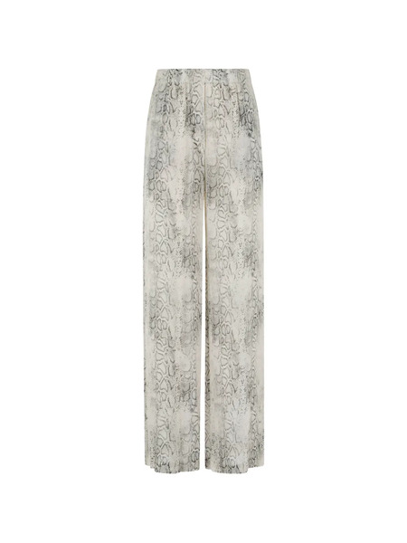  Federica Tosi Snake-print Trousers - Neutrals 
