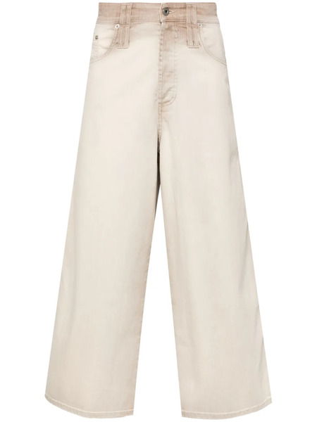  Federico Cina Cropped Straight-leg Trousers - Neutrals 