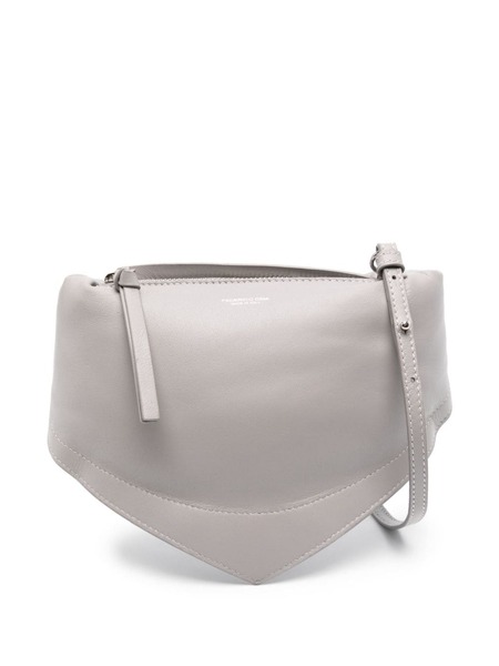  Federico Cina Mini Tortellino Leather Bag - Grey 