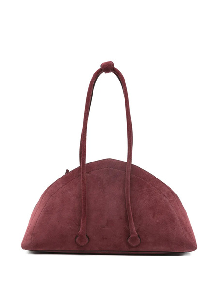  Federico Cina Suede Shoulder Bag - Red 