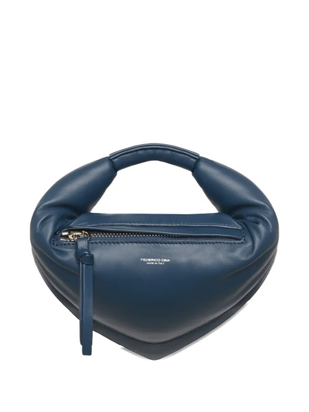  Federico Cina Tortellino Padded Mini Bag - Blue 