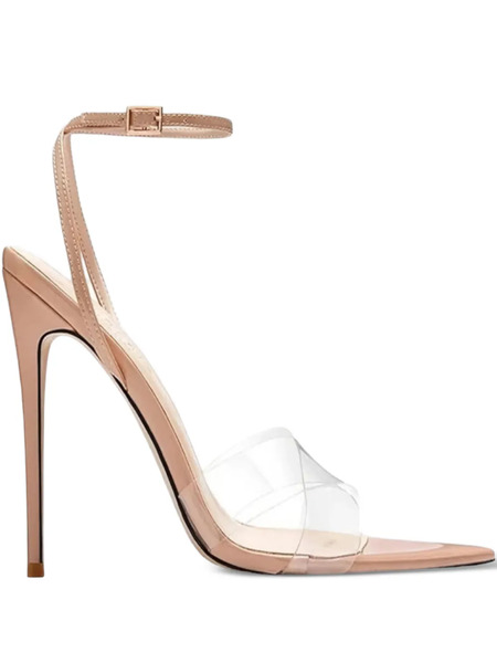  Femme La Ankle-strap Heeled Sandals - Pink 