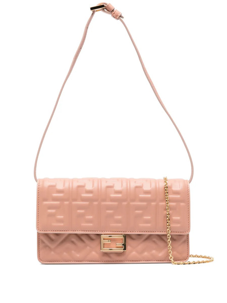  Fendi Baguette Cross Body Bag - Pink 