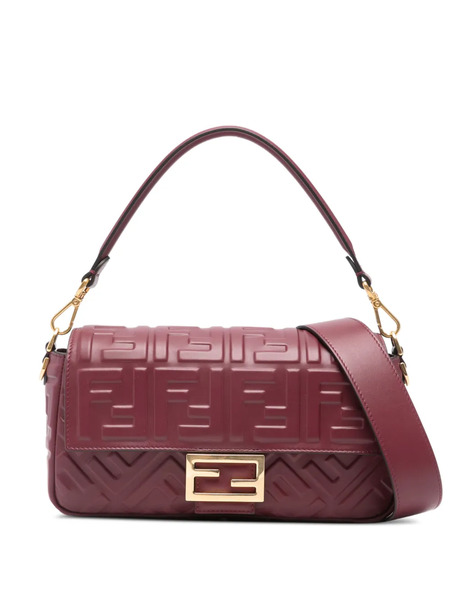  Fendi Baguette Shoulder Bag - Red 