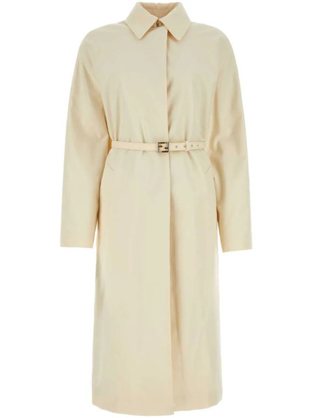  Fendi Belted Trench Coat - Neutrals 
