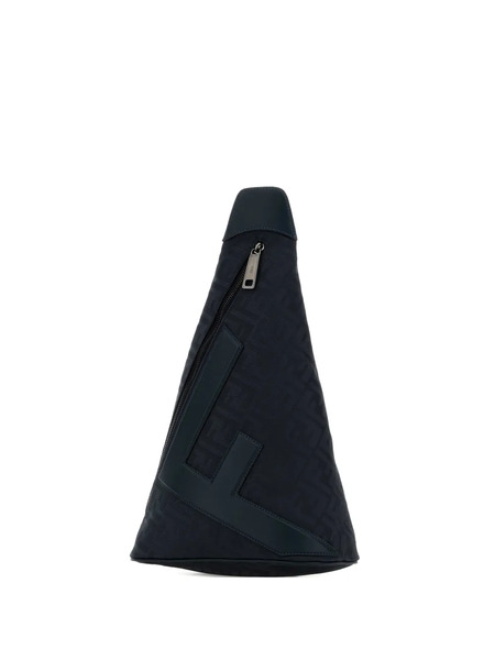  Fendi Cono Logo Backpack - Blue 