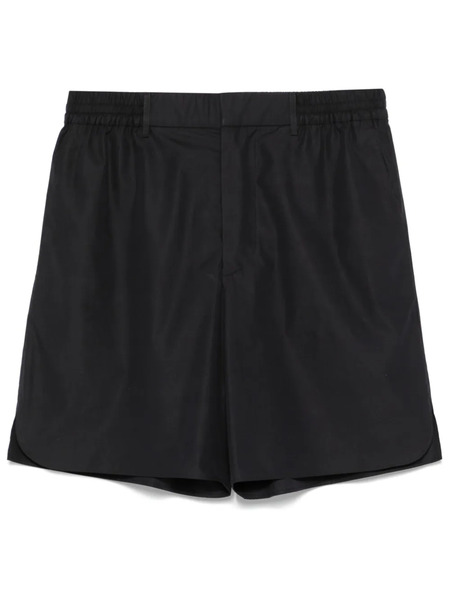  Fendi Cotton Bermuda Shorts - Black 