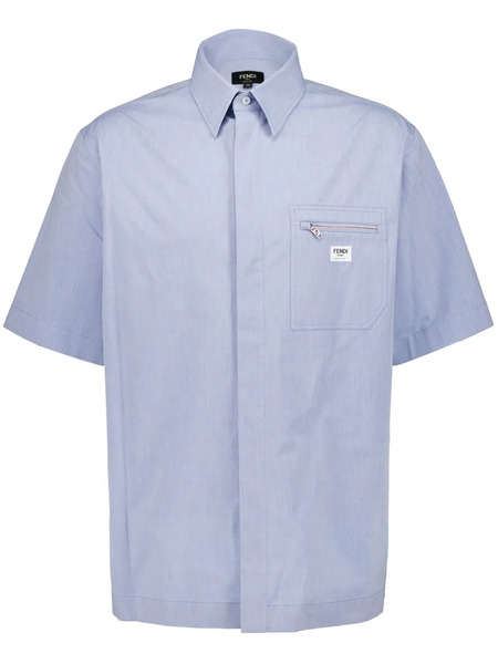  Fendi Cotton Shirt - Blue 