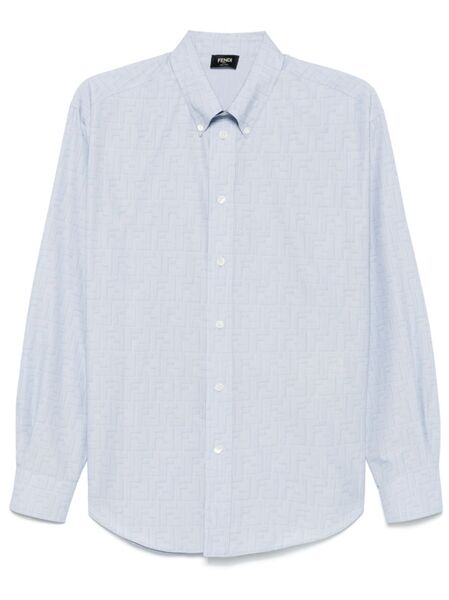  Fendi Cotton Shirt - Blue 