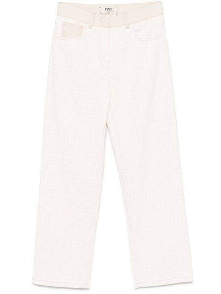  Fendi Ff Jeans - White 