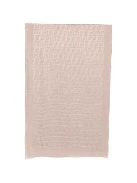  Fendi Ff-motif Scarf - Neutrals 
