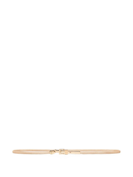  Fendi Ff-plaque Chain Belt - Gold 