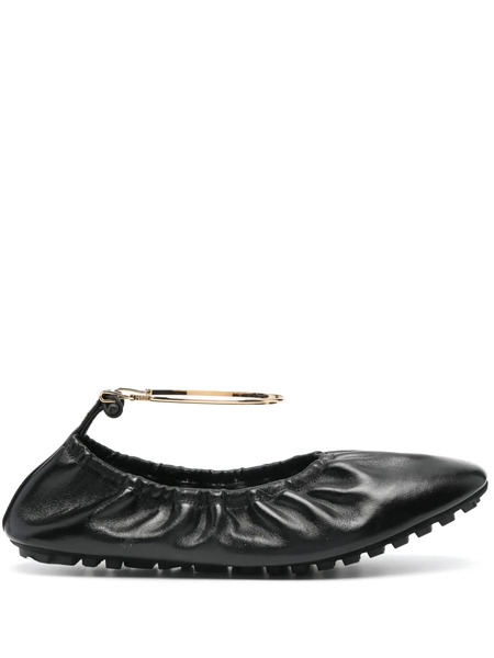  Fendi Filo Ballet Flats - Black 
