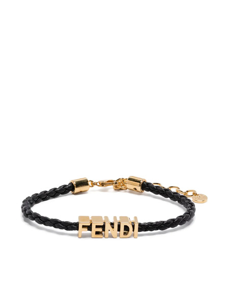  Fendi Fendigraphy Bracelet - Black 