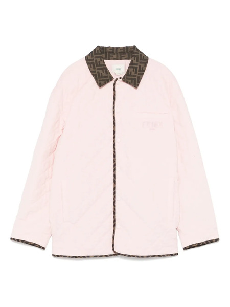  Fendi Kids Corduroy Jacket - Pink 