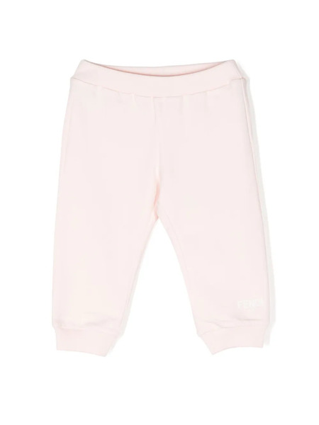  Fendi Kids Logo-debossed Sweat Pants - Pink 