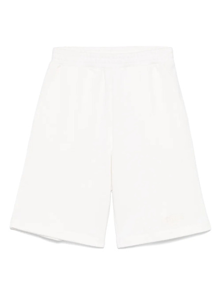  Fendi Kids Logo-embroidered Shorts - White 