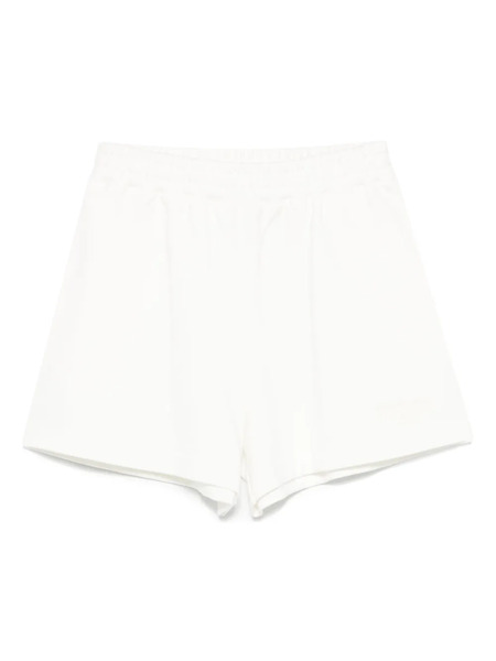  Fendi Kids Logo-embroidered Shorts - White 