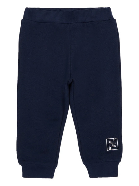  Fendi Kids Logo Track Pants - Blue 