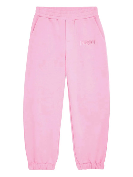  Fendi Kids Logo Trousers - Pink 