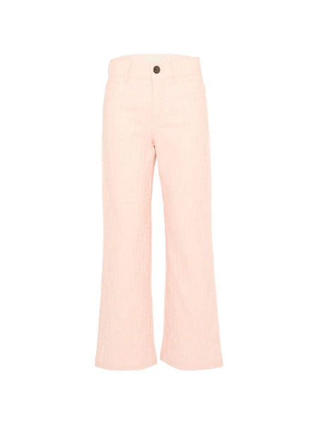  Fendi Kids Patterned Jeans - Pink 