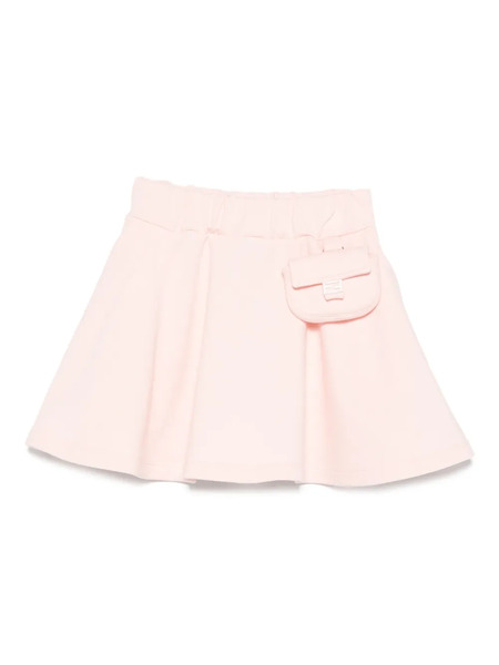  Fendi Kids Pocket-detail Flared Skirt - Pink 