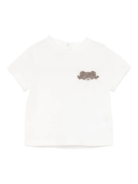  Fendi Kids Short-sleeved T-shirt - White 