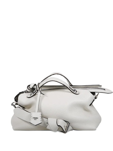  Fendi Leather Tote Bag - White 