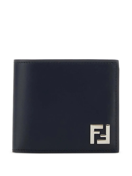  Fendi Logo-plaque Wallet - Blue 