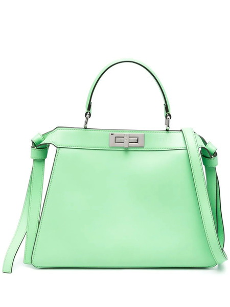  Fendi Medium Peekaboo Iseeu Tote Bag - Green 
